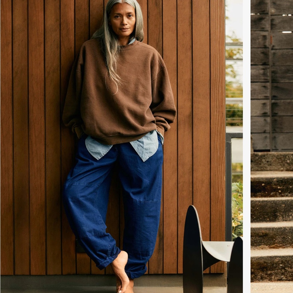 Imogene & Willie The Flight Pant in Sashiko Indigo